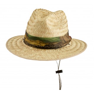 Hand Woven Natural Palm Straw Hunting Hat