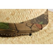 Hand Woven Natural Palm Straw Hunting Hat