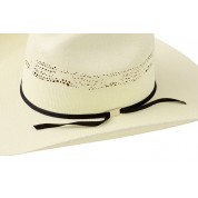 Hand-woven ivory cowboy hat