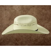Hand-woven ivory cowboy hat