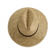 Handmade Natural Palm Straw Wide Brim Hat