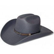 Grey Men's Western Cowboy Hat