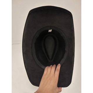 Shiny Heart Solid Color Cowboy Hat