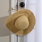 Hand Woven Natural Palm Straw Hat