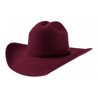 Red Party Wool Felt Western Cowboy Hat