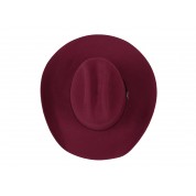 Red Party Wool Felt Western Cowboy Hat