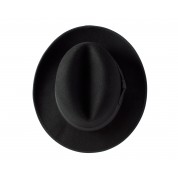 Solid color wool felt hat